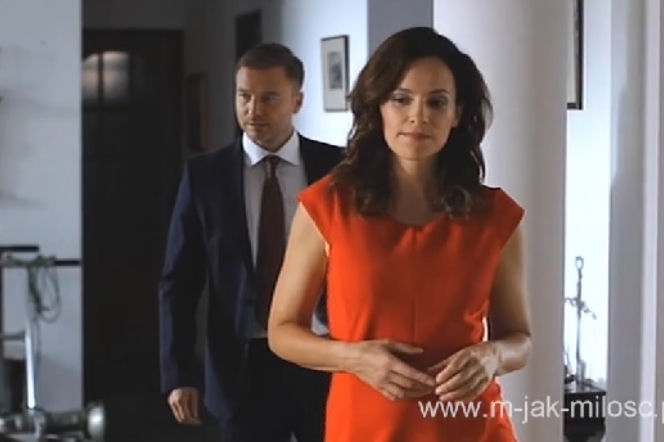 M jak miłość. Sonia (Marta Król), Andrzej (Krystian Wieczorek)