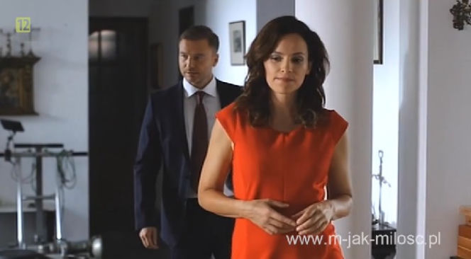 M jak miłość. Sonia (Marta Król), Andrzej (Krystian Wieczorek)