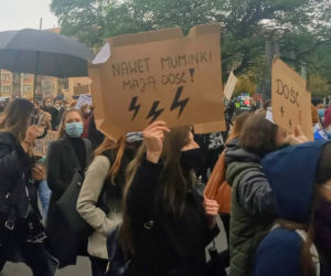 Protest kobiet w Szczecinie - 28.10.2020