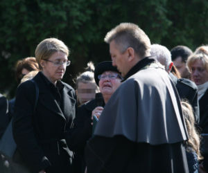 POGRZEB ROBERTA LESZCZYŃSKIEGO - MAMA, NAJBLIŻSZA RODZINA