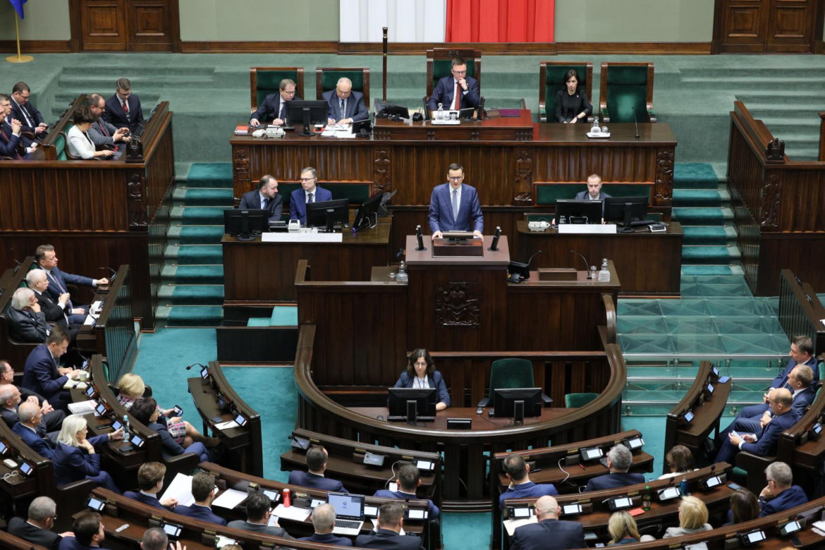 Expose premiera Mateusza Morawieckiego - posiedzenie Sejmu (11 grudnia)
