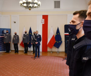 Podlaska policja ma nowych funkcjonariuszy. Złożyli uroczyste ślubowanie [ZDJĘCIA]