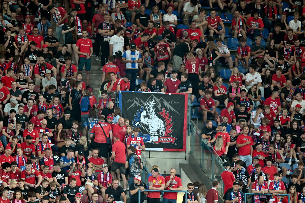Wisła Kraków - Wisła Płock: Zdjęcia kibiców i zawodników z meczu 3, kolejki PKO BP Ekstraklasy