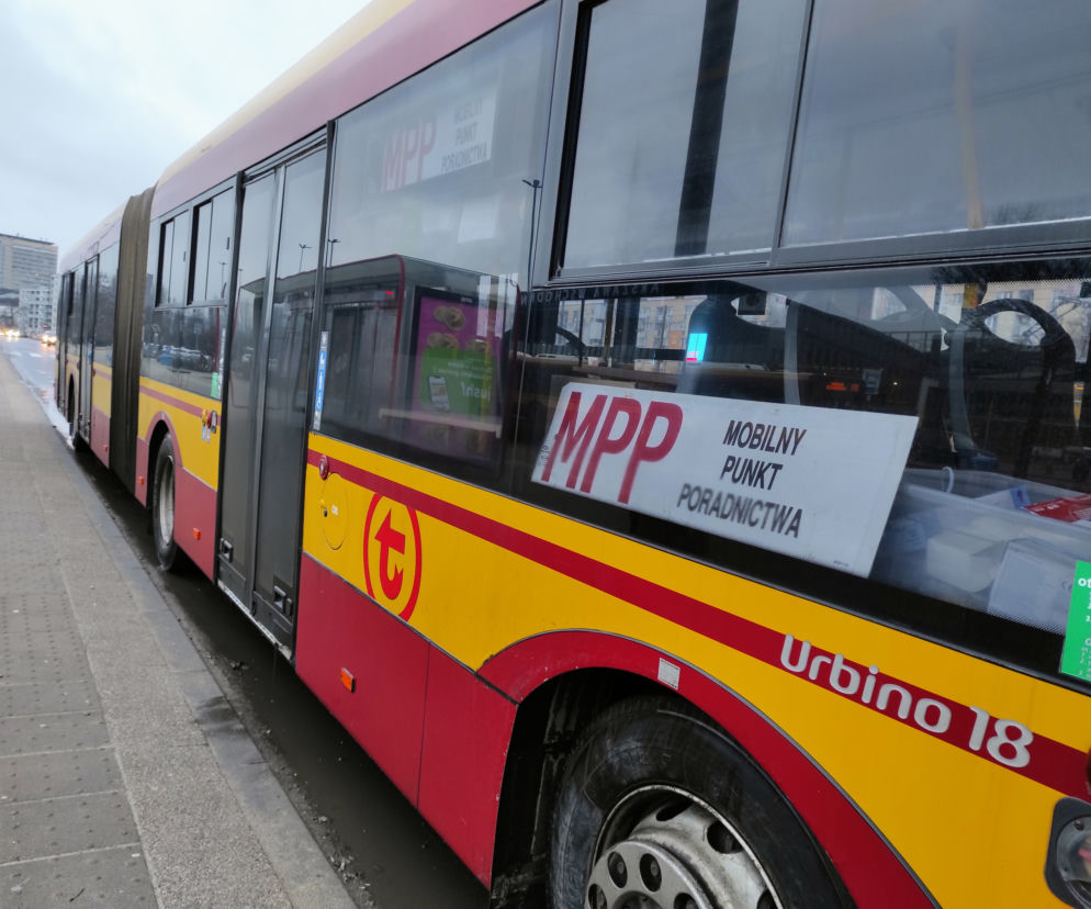Nowy autobus Mobilnego Punktu Poradnictwa