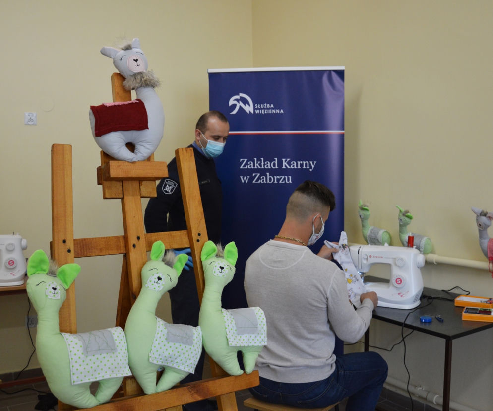 Więźniowie z Katowic i Zabrza przygotowali maluchom zabawki na Dzień Dziecka