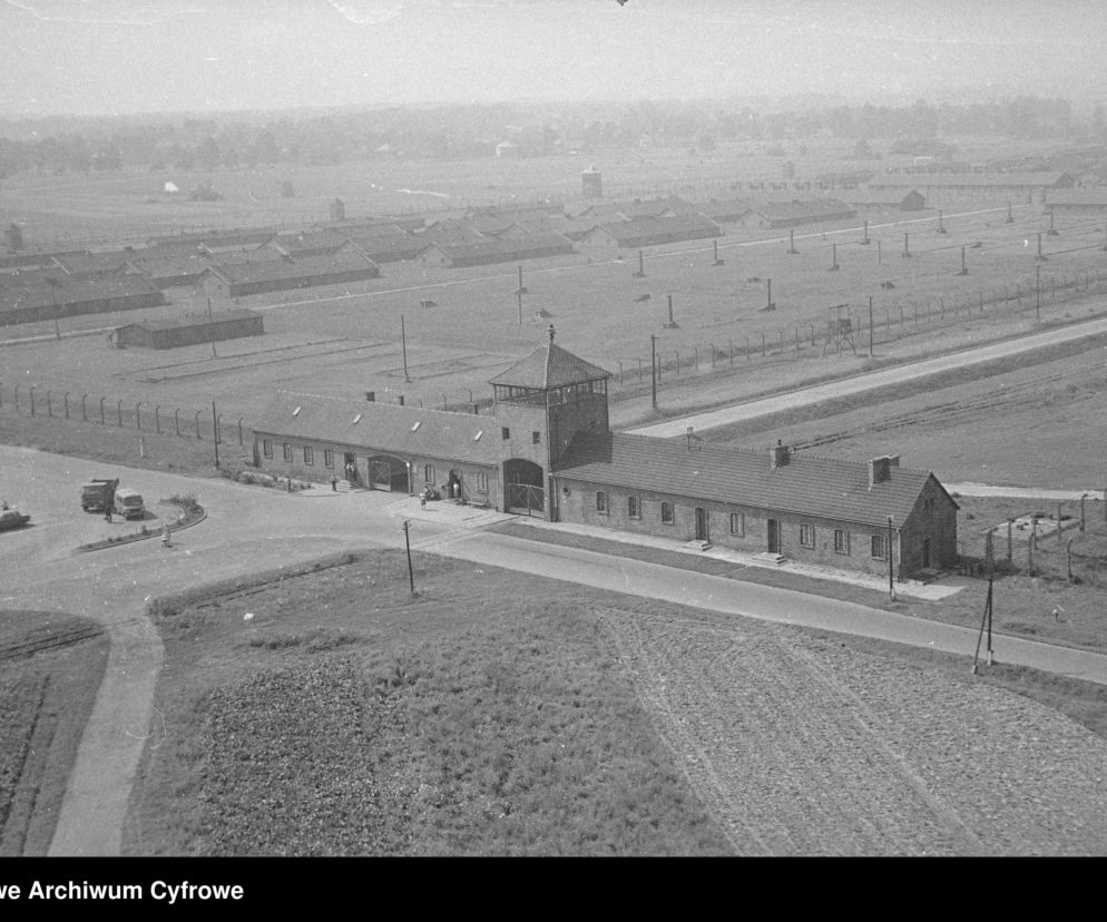 Zabudowania obozu Auschwitz