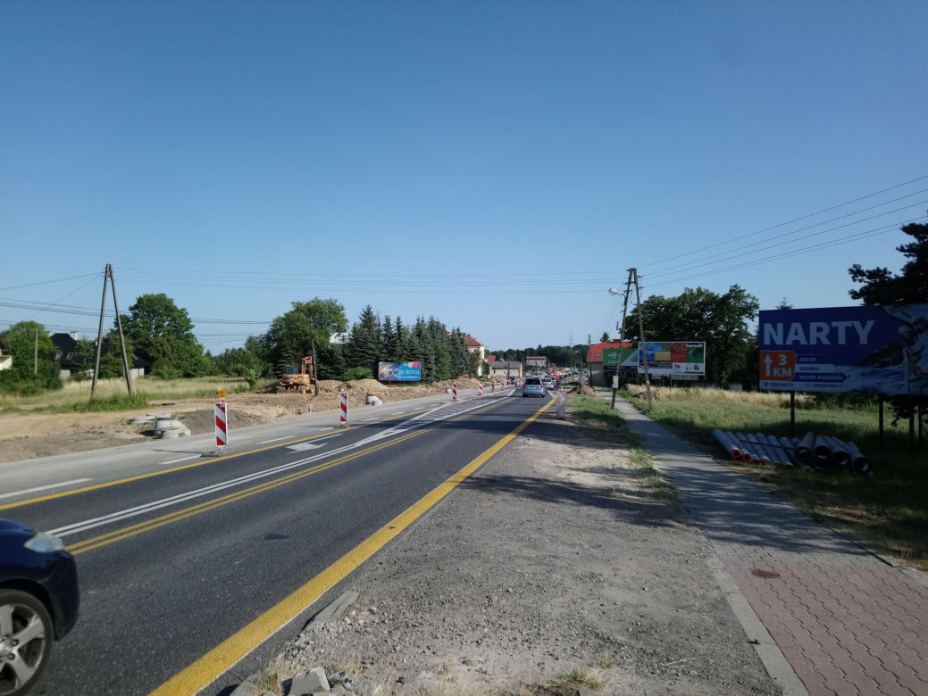 Trwa rozbudowa DK94 Kraków-Olkusz