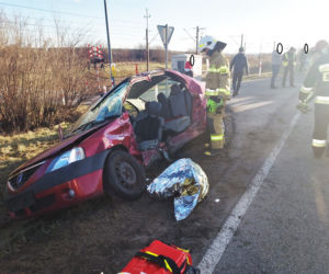 Śmiertelny wypadek w Rudzienicach na DK nr 16