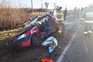 Śmiertelny wypadek w Rudzienicach na DK nr 16