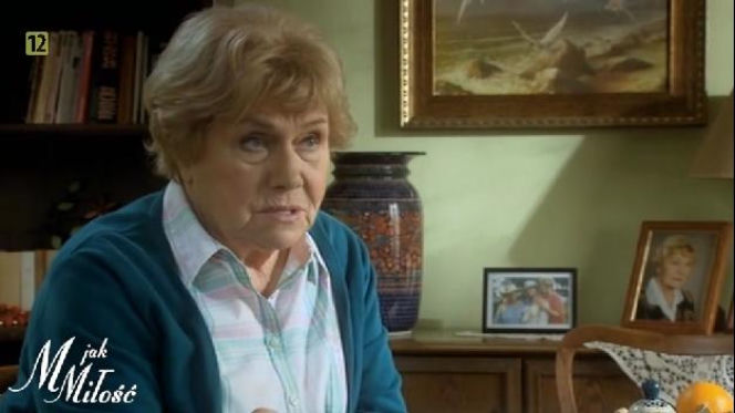 M jak miłość odc. 1067. Barbara Mostowiak (Teresa Lipowska),