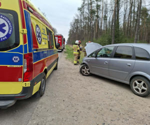 Wypadek na drodze Starachowice - Lubienia