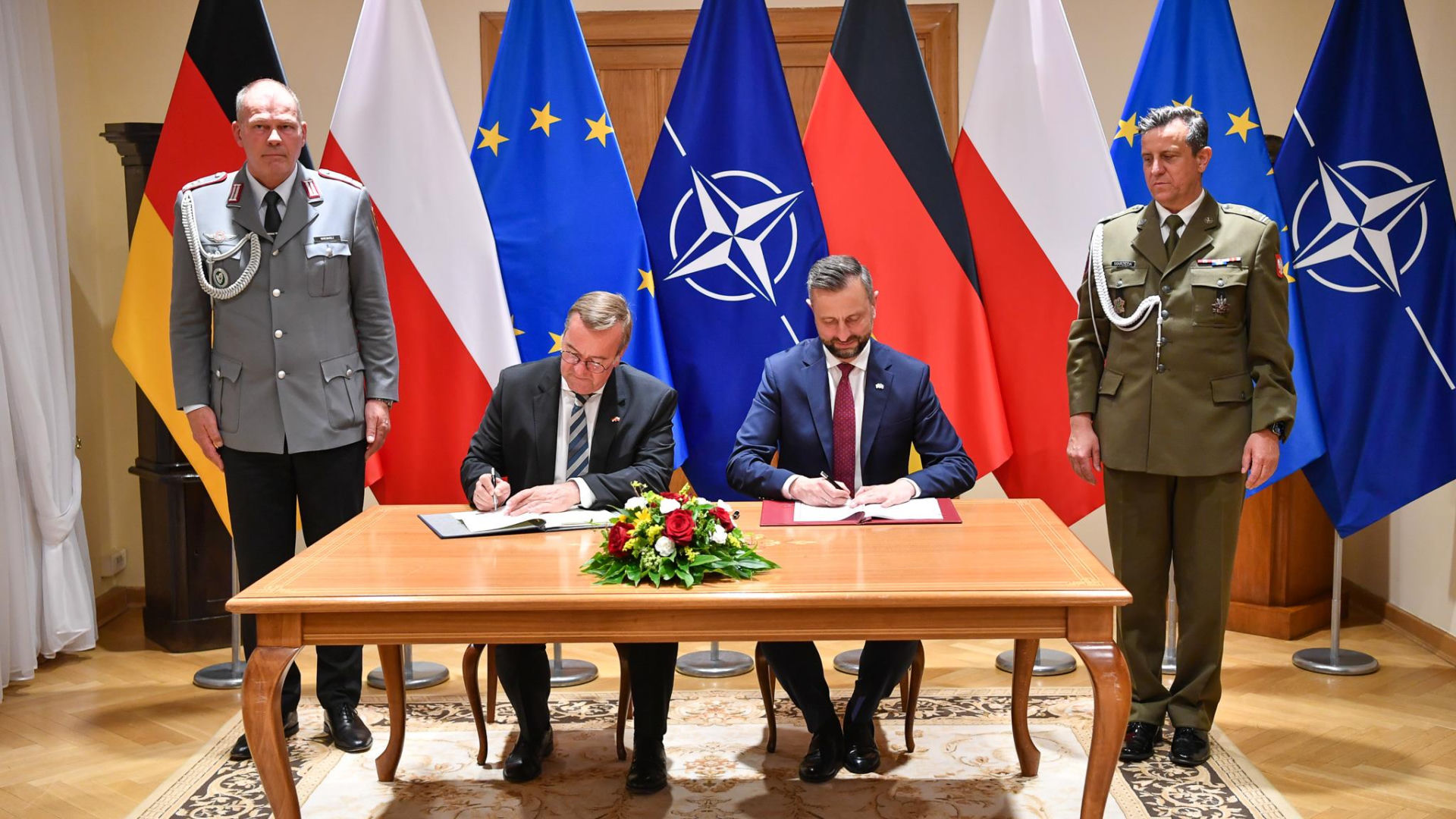 Od Bałtyku po kosmos. Polska i Niemcy podpisały nową umowę o współpracy obronnej