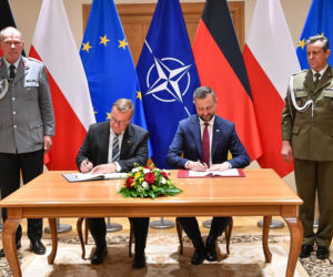 Od Bałtyku po kosmos. Polska i Niemcy podpisały nową umowę o współpracy obronnej