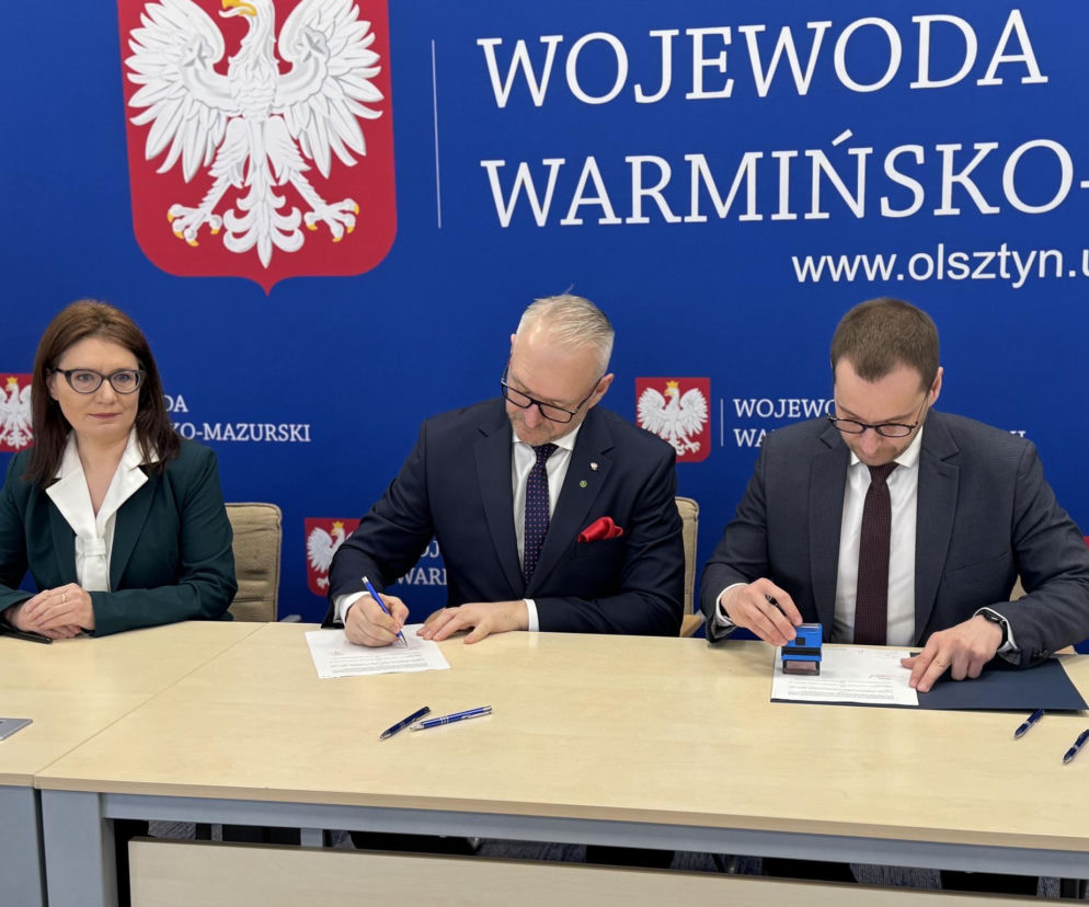Samorządy warmińsko-mazurskiego podpisały umowy na 83 mln zł z Rządowego Funduszu Rozwoju Dróg