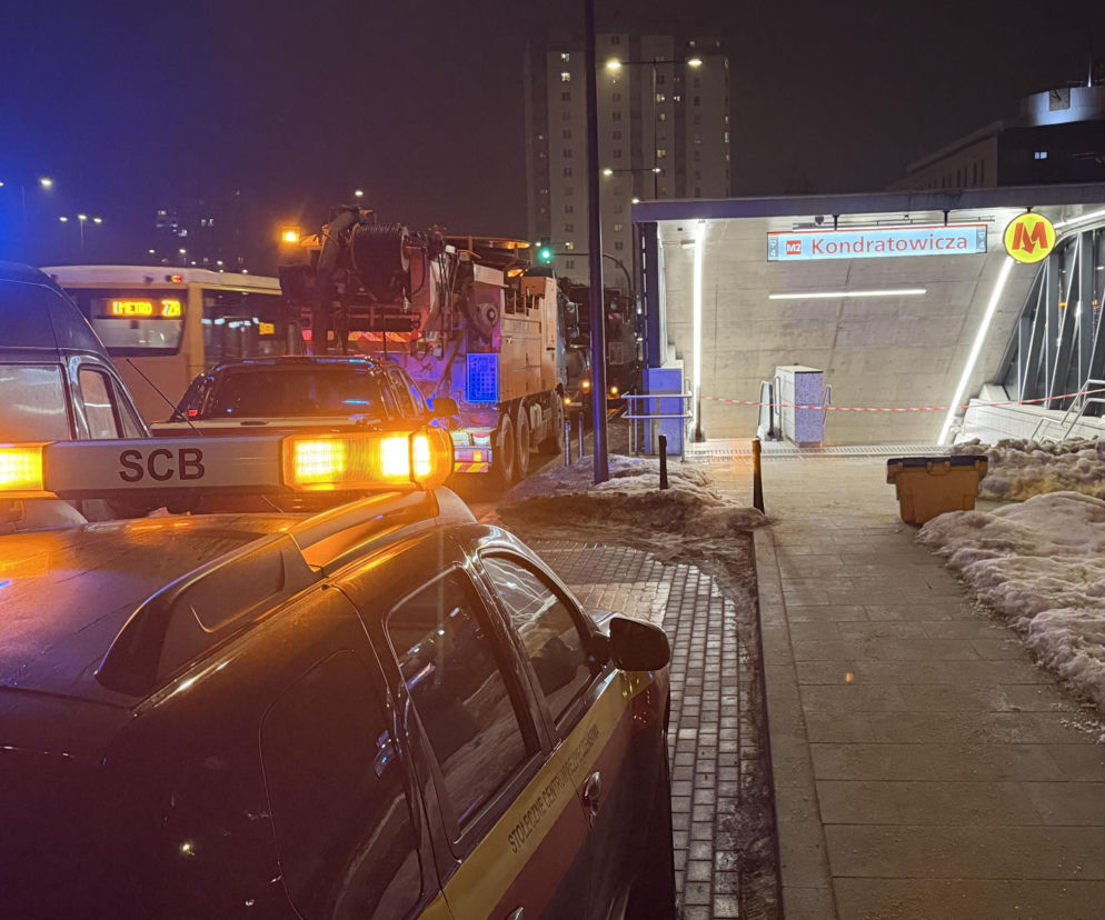 Woda zalała metro w Warszawie!