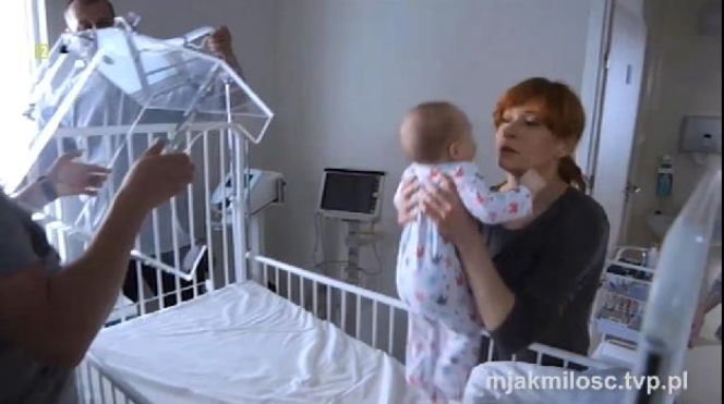 M jak miłość po wakacjach 2016. Helenka (Ola Trojanowska), Agnieszka (Magdalena Walach)