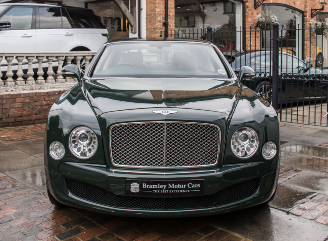 Królewski Bentley Mulsanne na sprzedaż