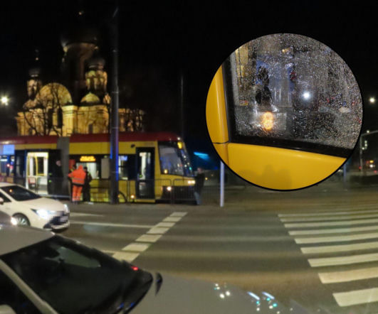 Strzał w kierunku tramwaju w Warszawie. Tłumaczenia 22-latka zadziwiają