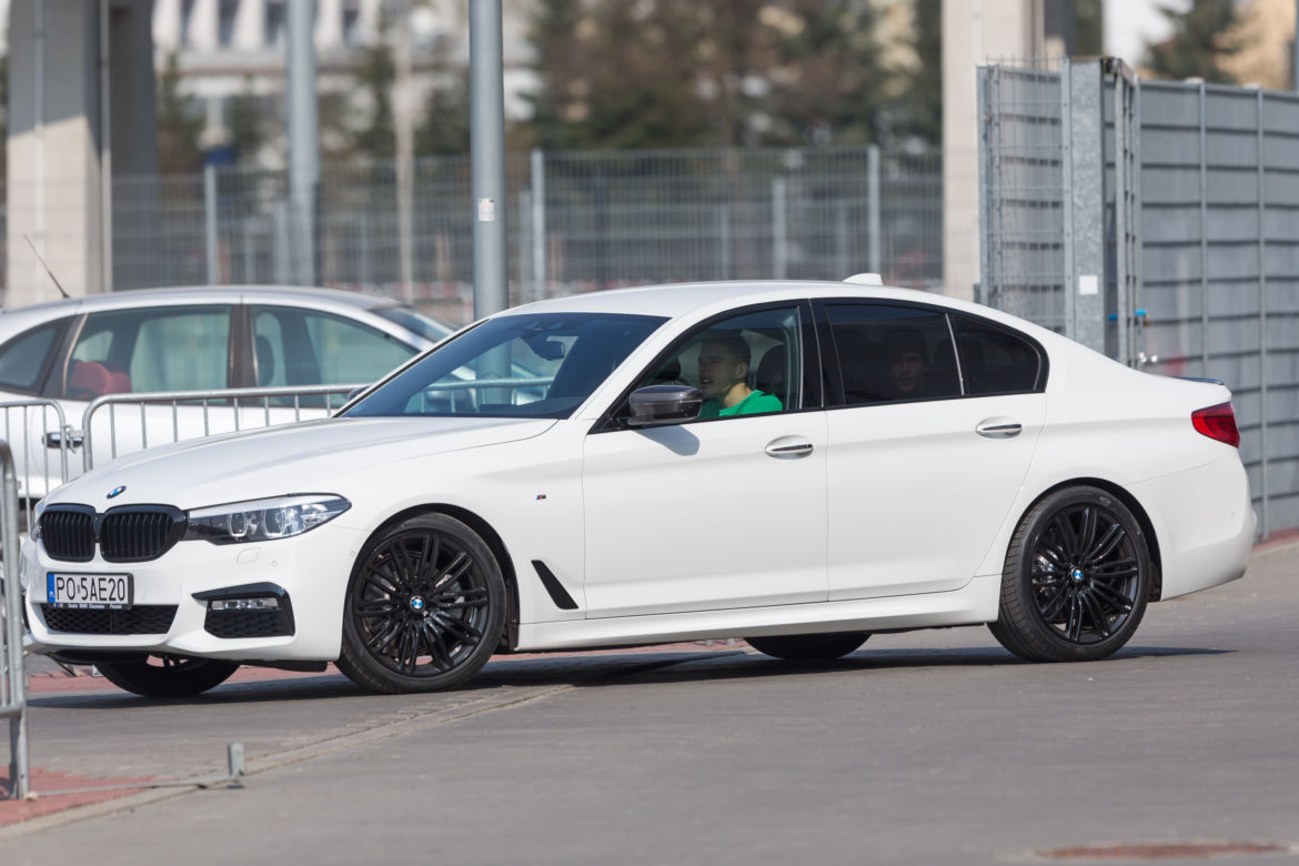 Jan Bednarek jeździ BMW serii 5