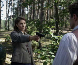 Wojenne dziewczyny 4 odc. 43. Marysia (Aleksandra Pisula), Karl Meier (Maciej Brzoska)