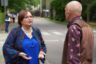 Barwy szczęścia odc. 3288. Irenka (Krystyna Tkacz), Tolek Koszyk (Marek Siudym)