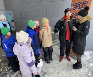 Kryte lodowisko przy Hali Urania