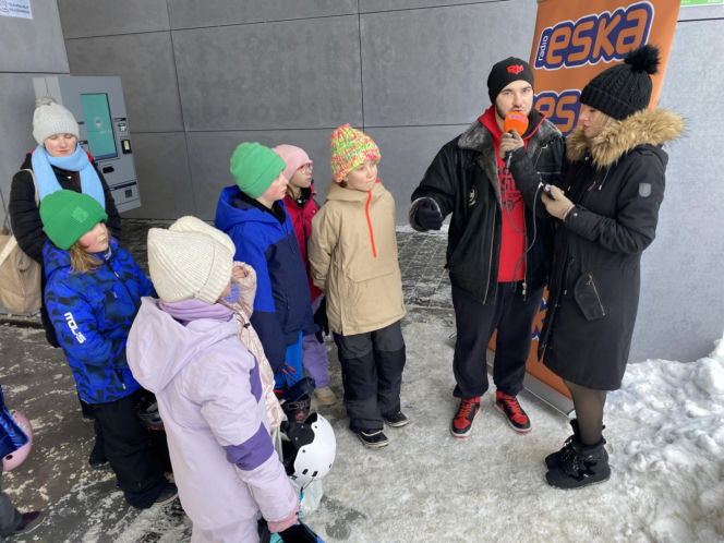 Kryte lodowisko przy Hali Urania