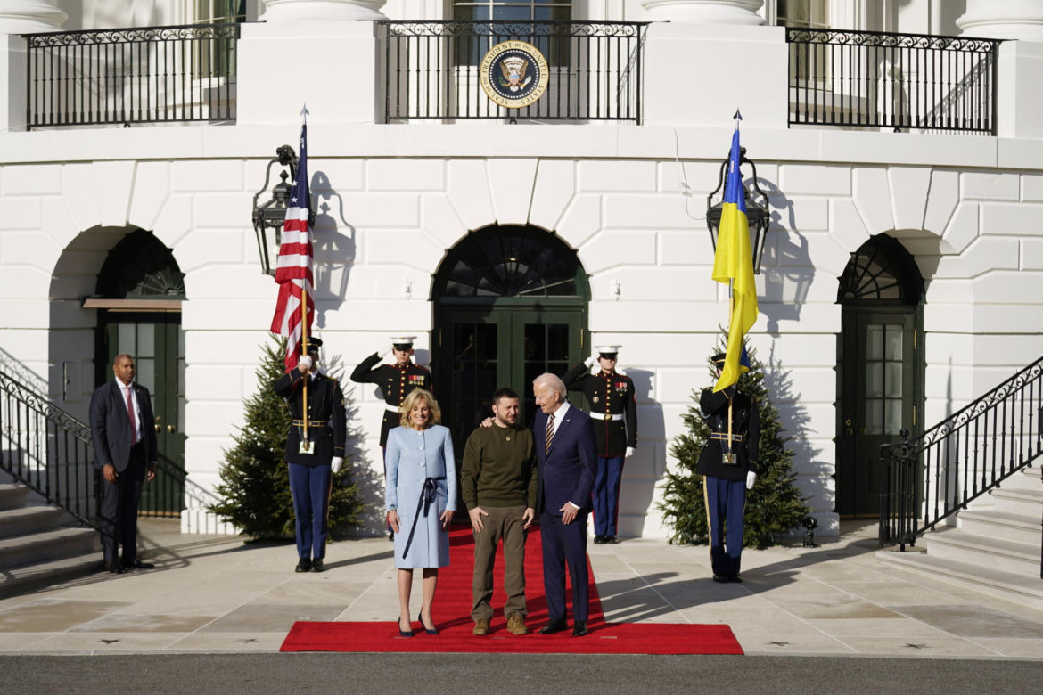 Wołodymyr Zełenski w USA. Spotkał się Joe Bidenem