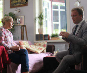 Przyjaciółki 4 sezon. Paweł (Bartek Kasprzykowski), Anka (Magdalena Stużyńska)