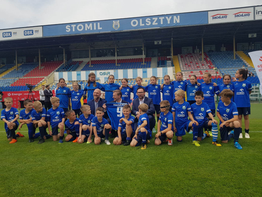 Energa z Grupy Orlen sponsorem Stomilu Olsztyn. Daniel Obajtek: „Będziecie mieli zespół w Ekstraklasie”