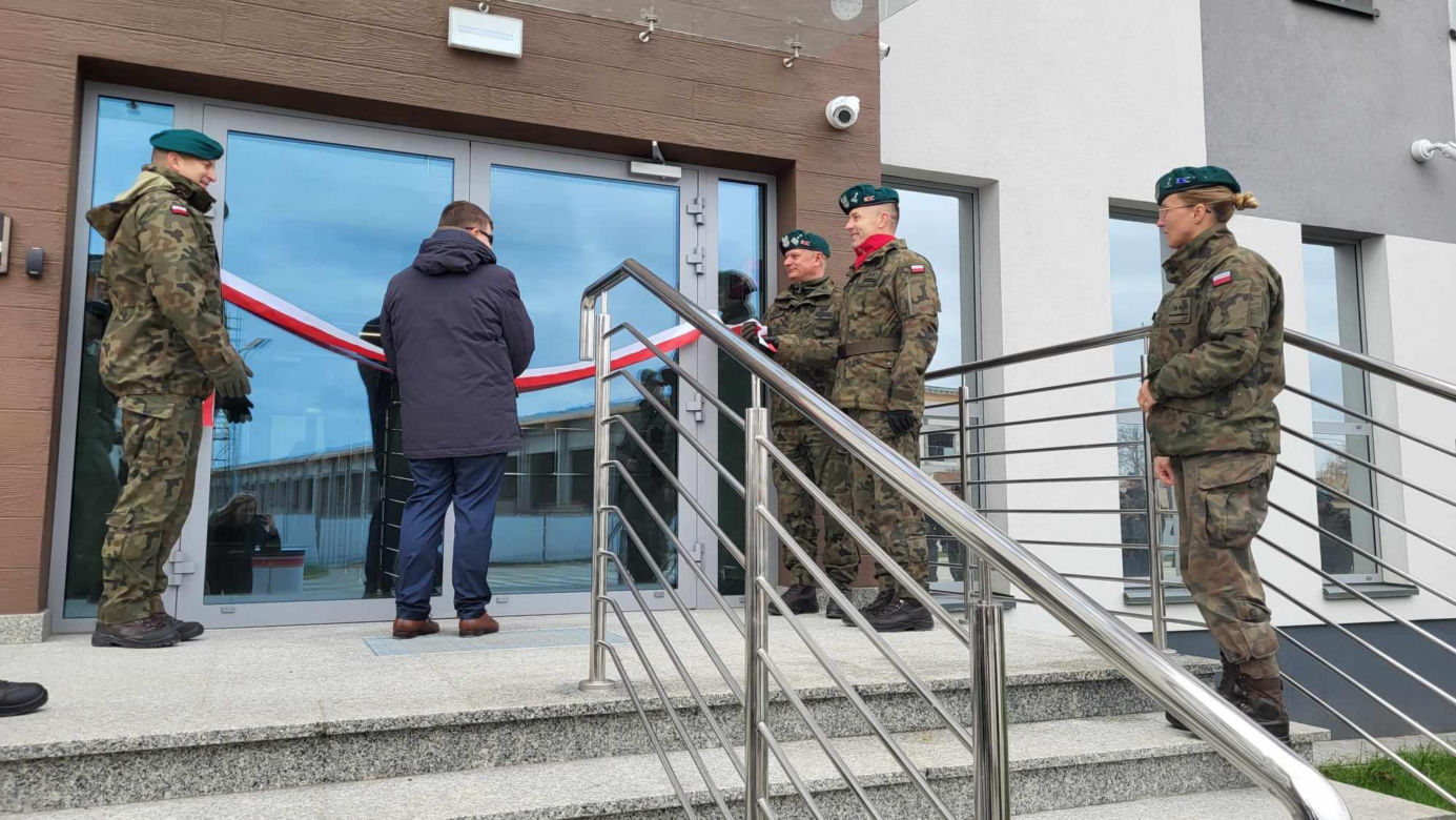 Otwarcie budynku sztabu 18 Dywizji Zmechanizowanej
