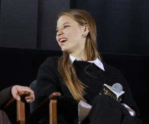 Iga Lis na pokazie filmu Bałtyk