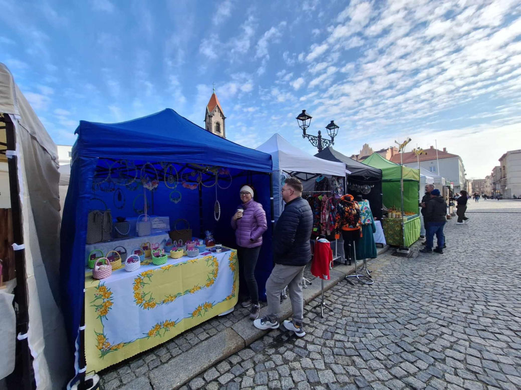 Jarmark wielkanocny w TarnowskIch Górach ZDJĘCIA