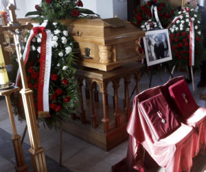 Pogrzeb fotoreportera Adama Chełstowskiego