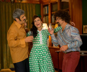 Lekarze 5 sezon odc. 13 (odc. 65). Elżbieta (Danuta Stenka), Krzysztof (Piotr Polk), Leon (Jacek Koman)