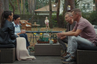 M jak miłość odc. 1911. Magda (Anna Mucha), Kinga (Katarzyna Cichopek), Piotrek (Marcin Mroczek), Andrzej Budzyński (Krystian Wieczorek)