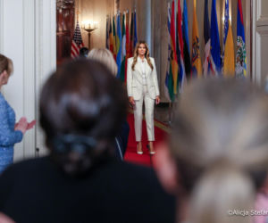 Marta Nawrocka zabrała głos w Waszyngtonie