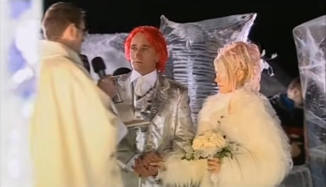 Michał Wiśniewski i Mandryna - ślub w Kirunie