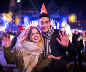 Sylwester na wrocławskim rynku