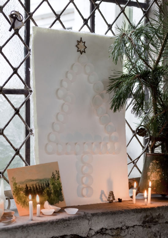 Boże Narodzenie w stylu shabby chic