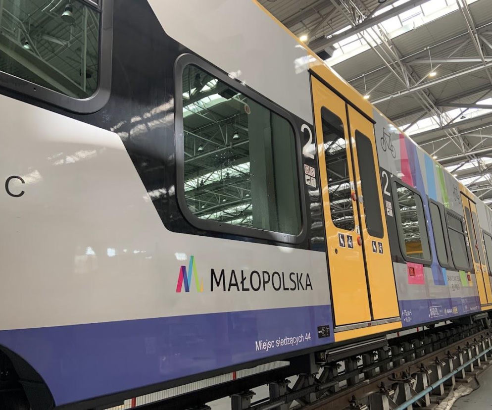 Małopolska stawia na kolej! Kolejne nowoczesne pociągi wyjadą na tory w regionie 