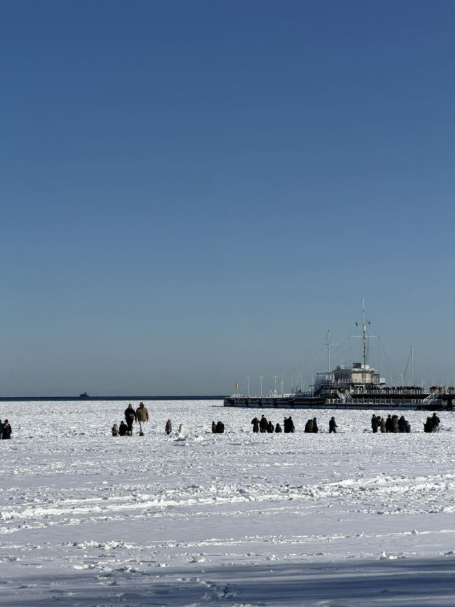 Sroga zima ponownie uderzyła na Pomorzu