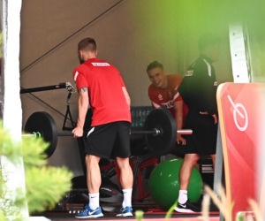 Tak relaksowali się reprezentanci Polski po blamażu ze Słowacją