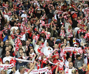 Kibice na meczu Polska - Rumunia. Znajdź się na zdjęciach z Narodowego!