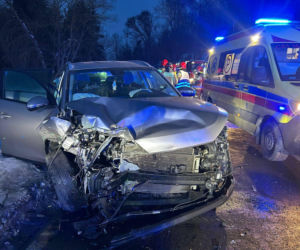 Kłódka. Wypadek na DK 16