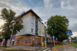 Pożar w Świnoujściu