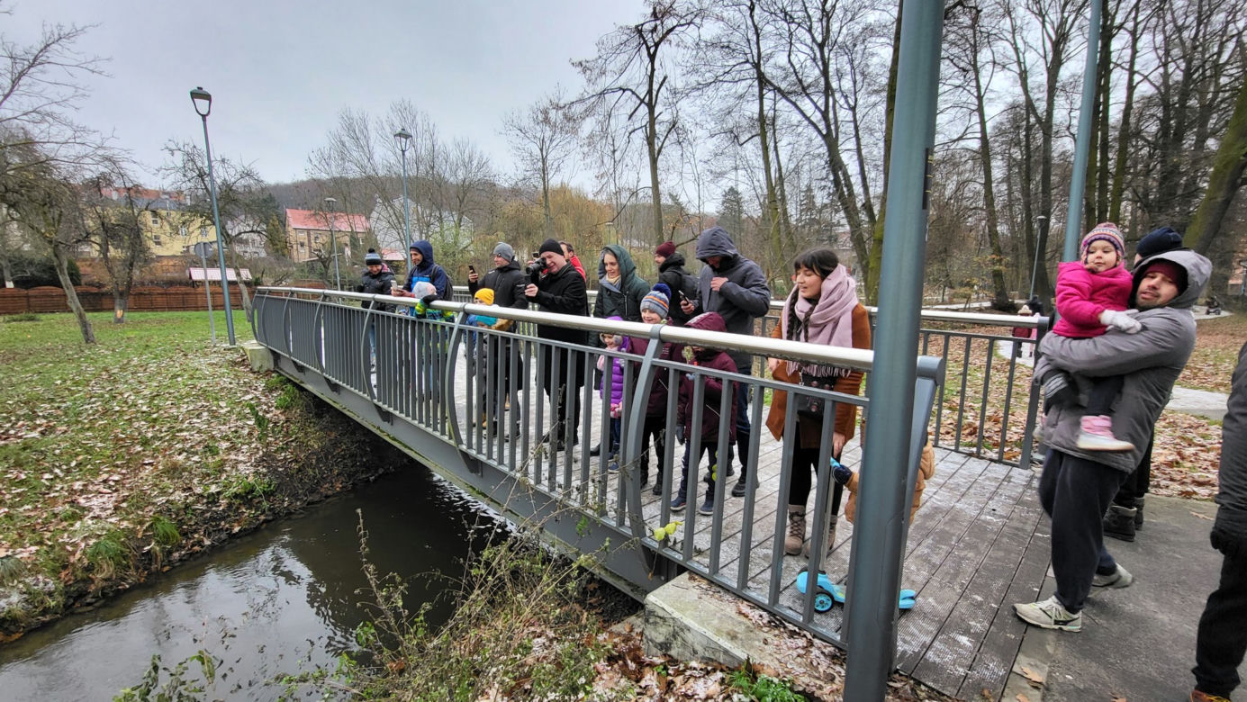 Mikołajkowy spływ wzdłuż Kłodawki