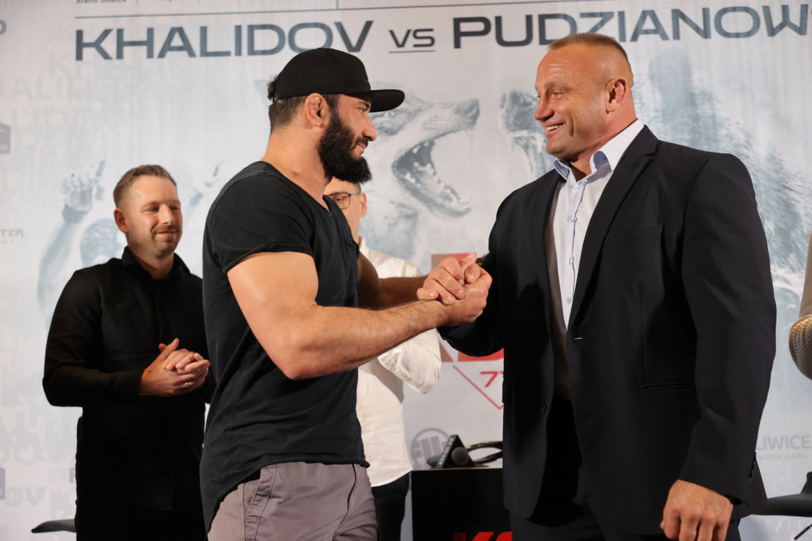 Mamed Khalidov. Mariusz Pudzianowski