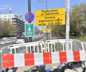 Ostatnie asfaltowanie Sokratesa. Otwarcie po majówce