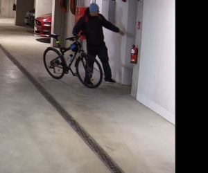 Złodziej z podziemnego parkingu poszukiwany! Widzieliście go? 